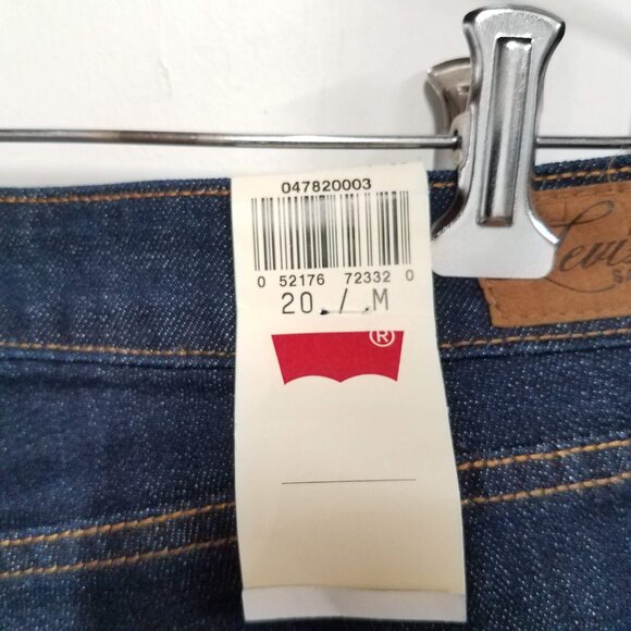 Levis Jeans Bold Curve ID Boot Womens Plus 20 20/M Denim Bootcut - Picture 8 of 14